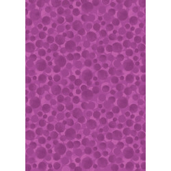 Bumbleberries - Berry Purple - by Lewis & Irene - per 1/4m