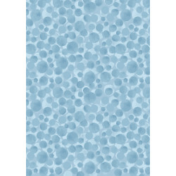 Bumbleberries - Zennor Blue - Lewis & Irene - per 1/4m
