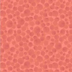 Bumbleberries - Tropical Coral - by Lewis & Irene - per 1/4m