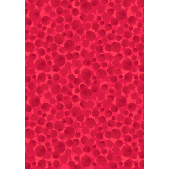Bumbleberries - Blood Orange - by Lewis & Irene - per 1/4m
