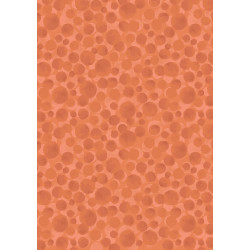 Bumbleberries - Copper Metallic - by Lewis & Irene - per 1/4m