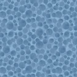 Bumbleberries - Mid Blue - Lewis & Irene - per 1/4m