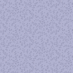 Floral Song - Nature's gifts on Lavender Blue - by Lewis and Irene - per 1/4 metre 