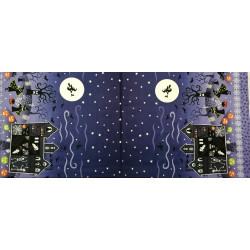 Haunted House - Glow in the Dark Haunted House - by Lewis and Irene - per 45 cm cut