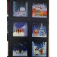 Tomtens Village - Tomtens and Friends Christmas Advent Panel - Lewis and Irene - per panel