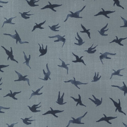To The Sea - Sea birds - Sky - by Janet Clare for Moda - per 1/4m