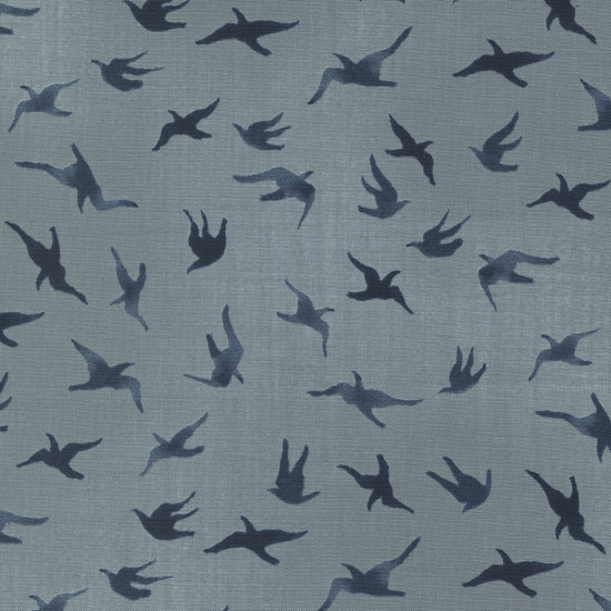 To The Sea - Sea birds - Sky - by Janet Clare for Moda - per 1/4m