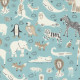 ABC XYZ - 40 2.5" x 42" precut fabric - by Stacy Iest Hsu - Moda - Jelly Roll