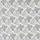 Larking - Flower Sprigs on Porcelain - Janet Clare - Moda - per 1/4m