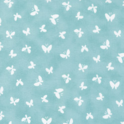 Jolie - Butterflies on Sky Blue -  by Chez Moi - for Moda - per 1/4m