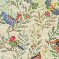Paper Hamlet - Paper Birds - by Cathe Holden - Moda - per 1/4m
