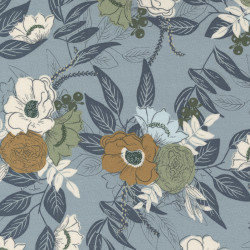 Slow Stroll - Floral Bouquet - by Stephanie Sliwinski - Moda - per 1/4m