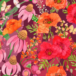 Superbloom - Jewel Ombre - by Robin Pickens - Moda - per 1/4m