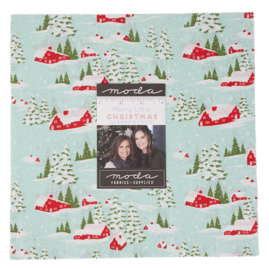 Merry Little Christmas - by Bonnie & Camille - Moda - 42 x 10" pre-cut Squares - Layer Cake