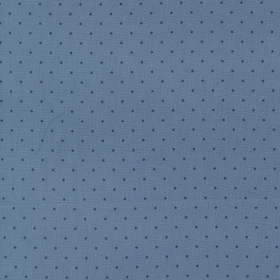 Shoreline - Medium Blue Dot - Moda - per 1/4 metre