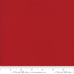Bella Solids - Country Red - by Moda - per 1/4m