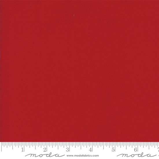 Bella Solids - Country Red - by Moda - per 1/4m