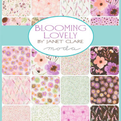 Blooming Lovely - Janet Clare - Moda - Charm Pack