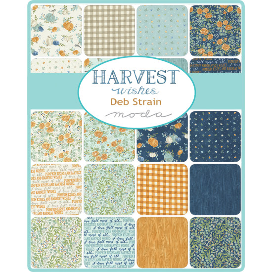 Harvest Wishes - by Deb Strain - Moda - Charm Pack