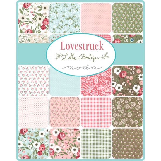 Lovestruck - by Lella Boutique - Moda - 42 x 5" pre-cut squares - Charm Pack