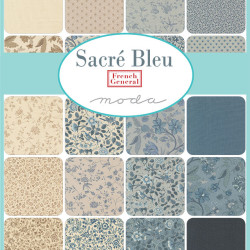 French General - Sacre Bleu - 42 of 5" squares - for Moda - Charm Pack