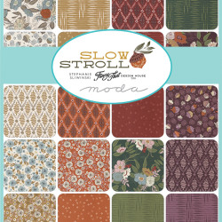 Slow Stroll - by Stephanie Sliwinski - Moda - 40 x 21/2" strips - Jelly Roll