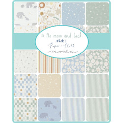 To The Moon And Back - by Paper And Cloth - Moda - Charm Pack