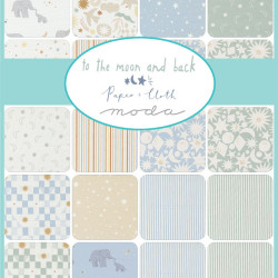 To The Moon And Back - by Paper And Cloth - Moda - Charm Pack