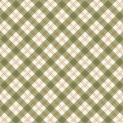 Sherwood - Plaid Green - by Makower - per 1/4m