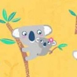 Flo's Friends - Koalas - by Makower - per 1/4m