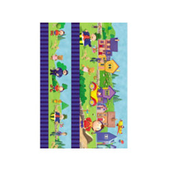 Noddy - Border Fabric - by Quilting Treasures - per 1/4m