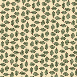 Indian Spice Market - Green Leaf by J Makower - per 1/4m