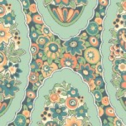 Downton Abbey - Lady Edith - Mixed Floral - by Andover Fabrics - per 1/4m