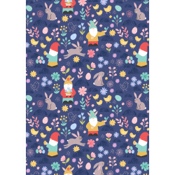 Spring gnomes - Spring Treats - by Lewis & Irene - per 1/4m