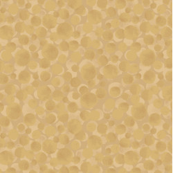 Bumbleberries - Gold Metallic - by Lewis & Irene - per 1/4m