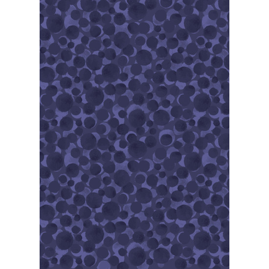 Bumbleberries - Dark Skies - by Lewis & Irene - per 1/4m