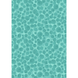 Bumbleberries - Tropics Blue - by Lewis & Irene - per 1/4m