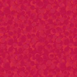 Bumbleberries - Red - by Lewis & Irene - per 1/4m