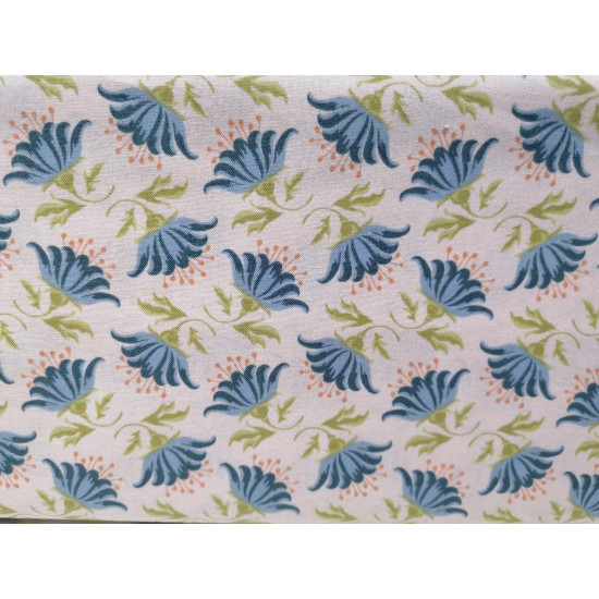 Tilda - Painted Lily Blue - per 1/4m