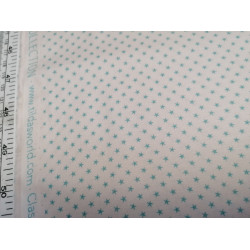 Tilda - Tiny Star Light Blue - per 1/4m 