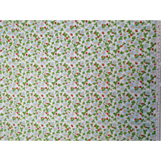 Strawberries - 112-1123 - by Fabri-Quilt - per 1/4m
