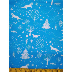 Otter Romp - by Paintbrush Studio Fabrics - per 1/4m