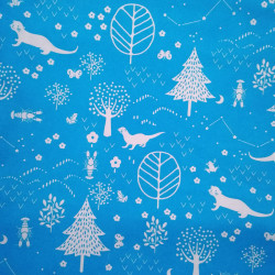 Otter Romp - by Paintbrush Studio Fabrics - per 1/4m