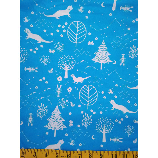 Otter Romp - by Paintbrush Studio Fabrics - per 1/4m