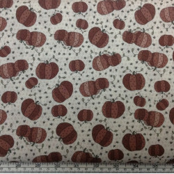 Little Witchy Wonderland - Pumpkins Patch Milkweed - for RJR fabrics - per 1/4m