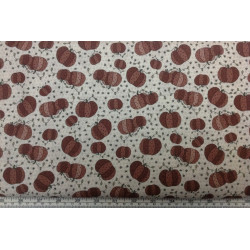Little Witchy Wonderland - Pumpkins Patch Milkweed - for RJR fabrics - per 1/4m