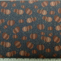 Little Witchy Wonderland - Pumpkin Patch Bootlace Black - for RJR fabrics - per 1/4m