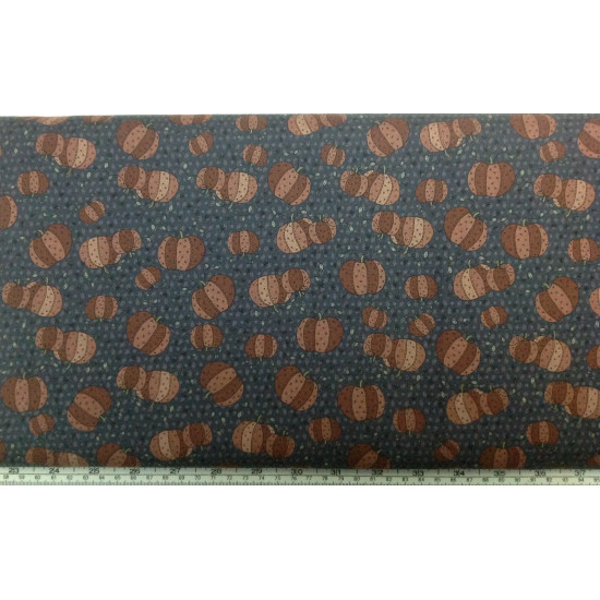 Little Witchy Wonderland - Pumpkin Patch Bootlace Black - for RJR fabrics - per 1/4m