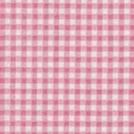 Gingham - Light Pink - by Makower - per 1/4m